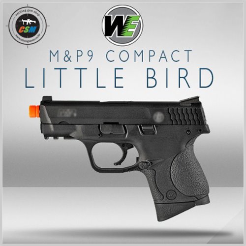 [WE] Big Bird M&amp;P Compact GBB + 사은품패키지 (빅버드 컴팩트 가스권총 비비탄총)