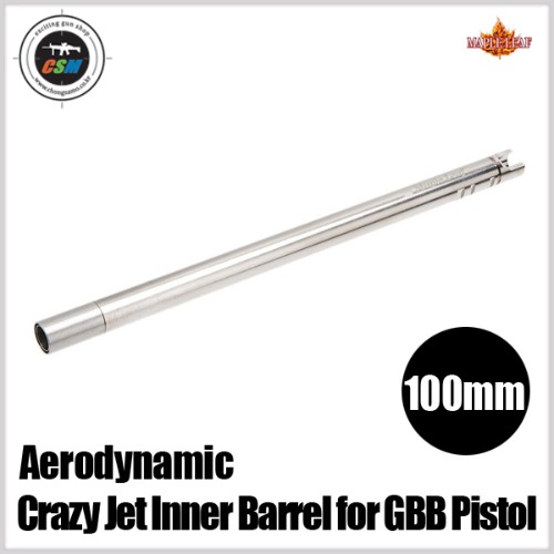[Maple Leaf] Crazy Jet(크레이지젯) Aerodynamic 6.02 Inner Barrel for GBB Pistol - 100mm