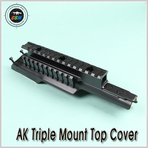 AK Triple Mount Top Cover / Steel