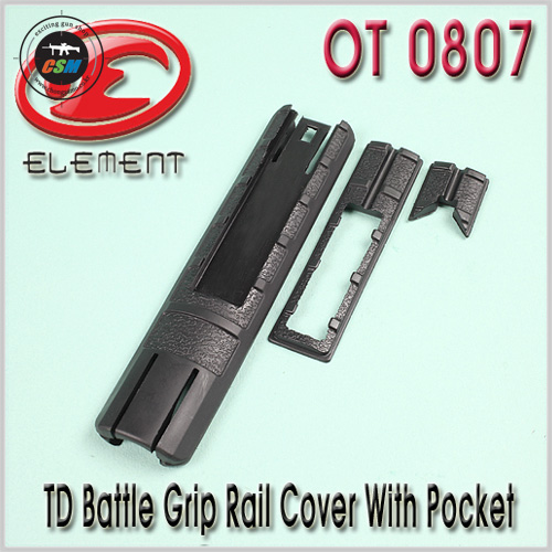 TD Battle Grip Rail Cover With Pocket