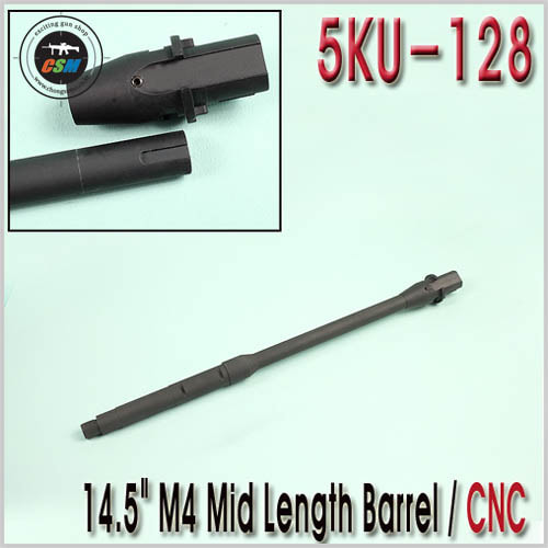 14.5 M4 Mid Length Barrel / CNC