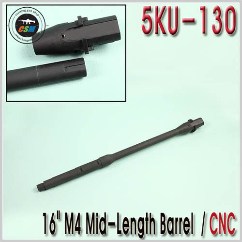 16 M4 Mid Length Barrel / CNC