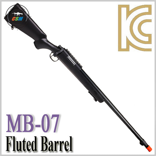 [WELL] MB-07 Fluted Barrel / Black Color