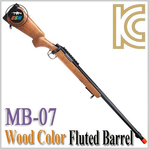 [WELL] MB-07 Fluted Barrel / Wood Color
