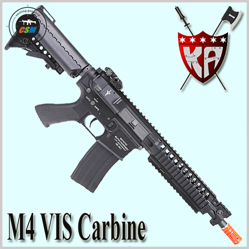 [KING ARMS] M4 VIS Carbine AEG (킹암스 카빈전동건 서바이벌 비비탄총)