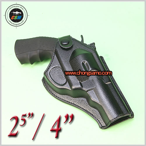 리볼버홀스터 2.5~4인치 (Artificial Leather Revolver Holster)