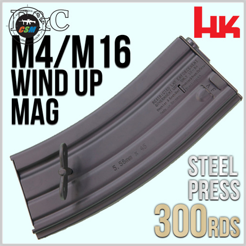 HK M4/M16 Wind Up Magazine 300Rds