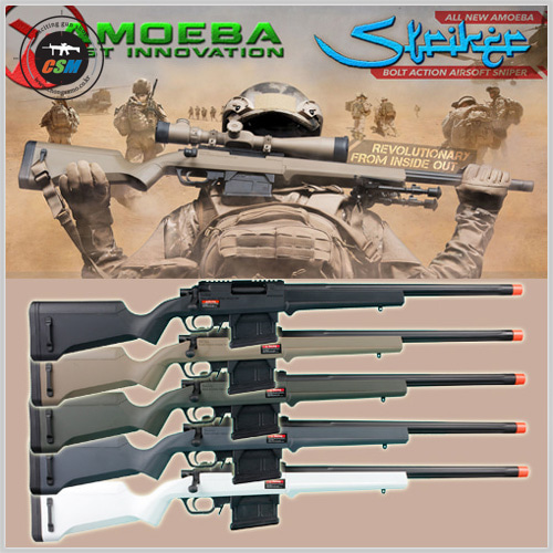[ARES] Striker - S1 Snipergun (색상선택 / 스트라이커 볼트액션 스나이퍼건 에어코킹식 저격총)