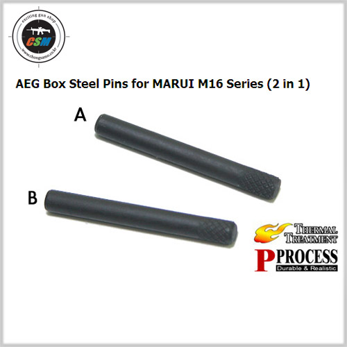 [가더] AEG Box Steel Pins for M16 Series (2 in 1)