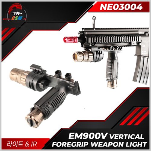 [라이트] EM900V Vertical Foregrip Weapon Light