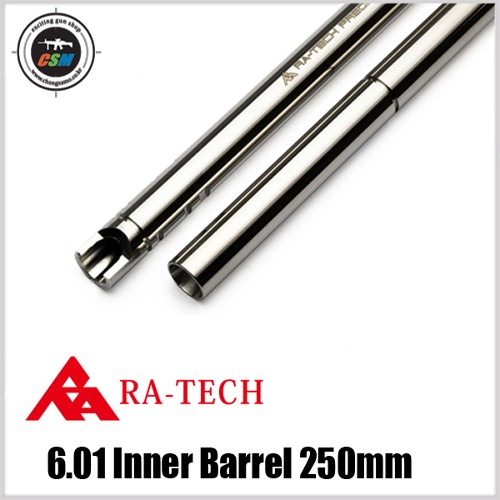 [라텍] RA-TECH Stainless Precision inner barrel 6.01 - 250MM (MARUI WE GHK 정밀바렐 이너바렐 가스소총)