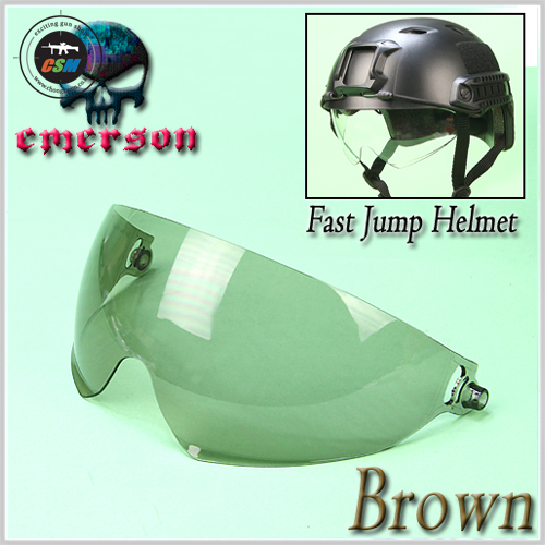 Fast Jump Helmet Goggle / Brown